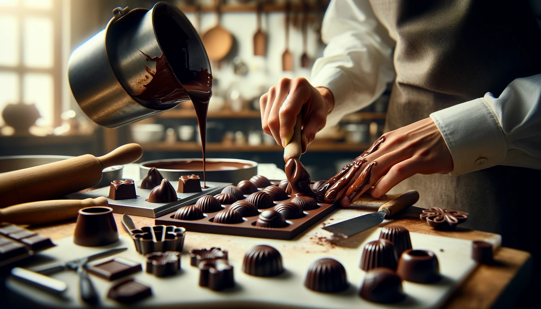 бот для изготовления и производства шоколада