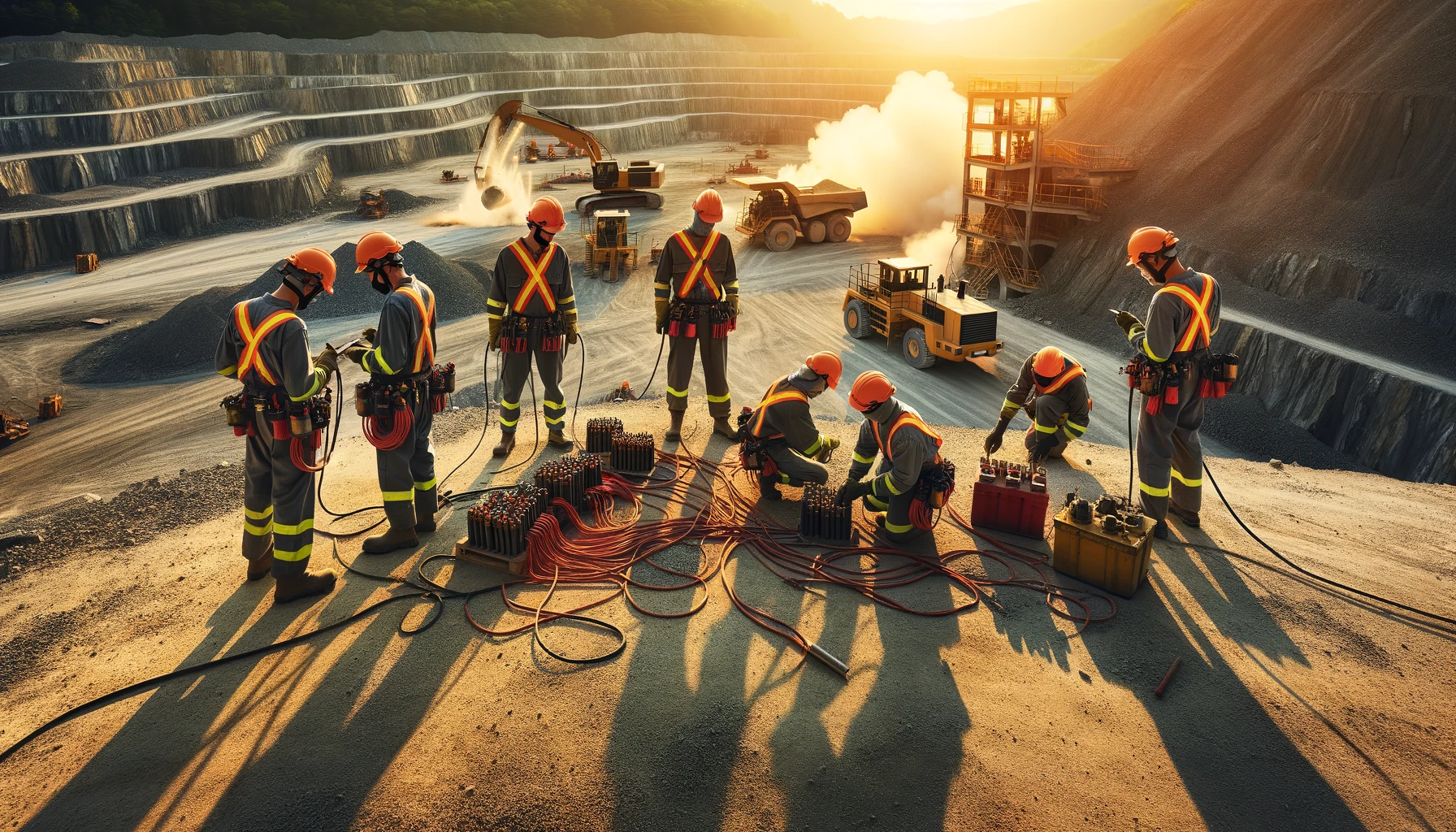 бот для земляных и взрывных работ