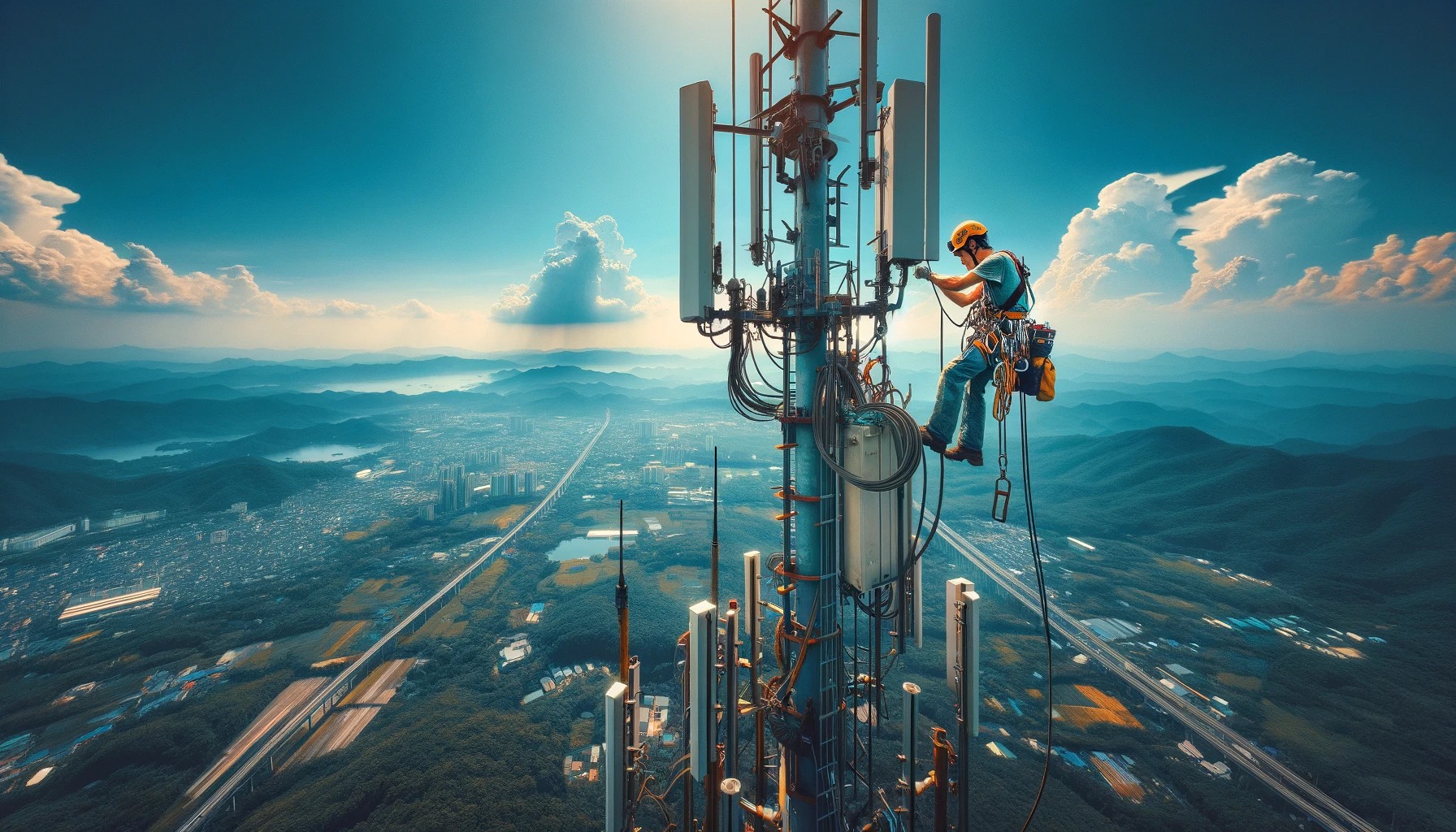 бот для высотных работ и промышленного альпинизма