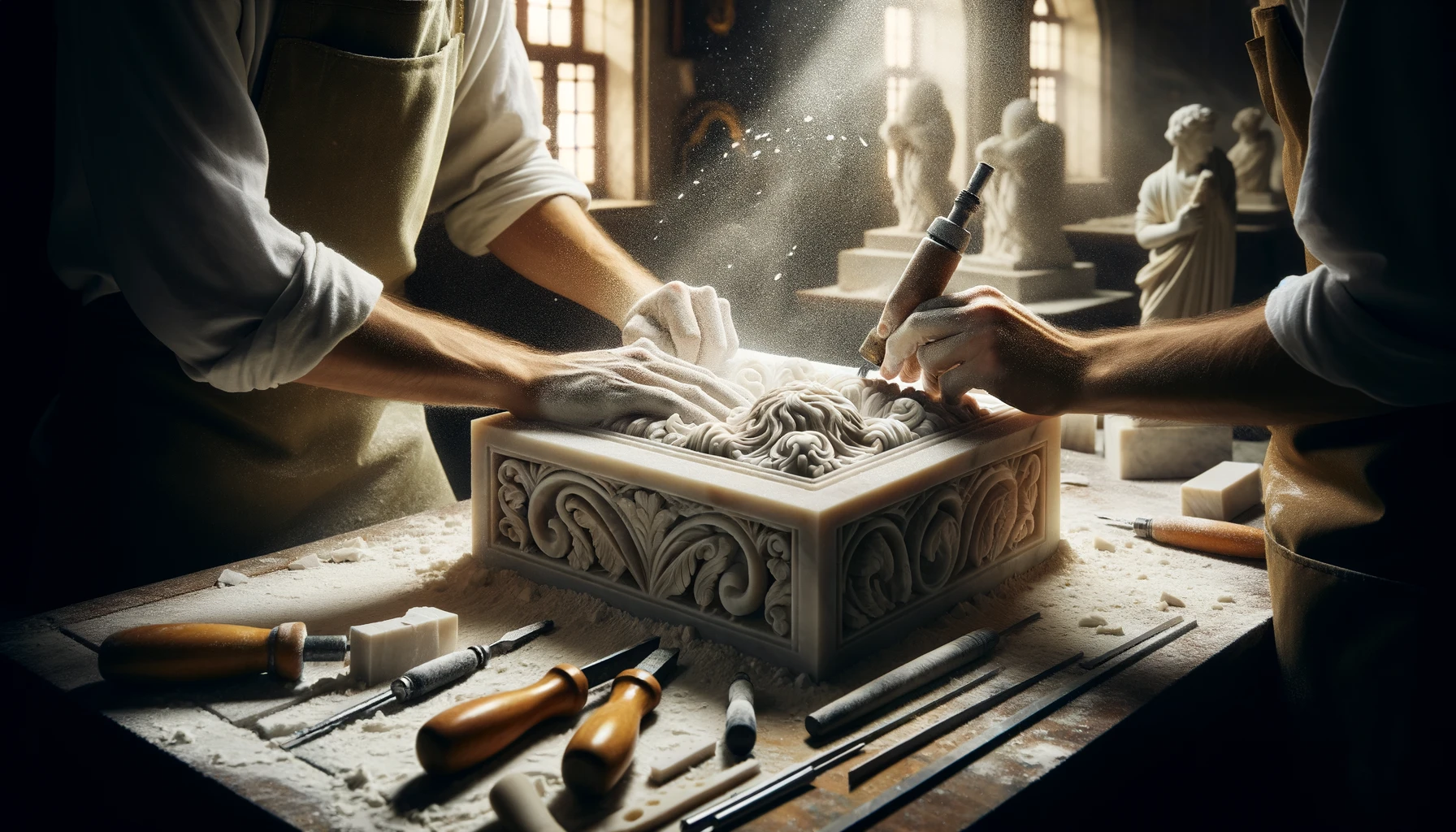 бот для обработки камня