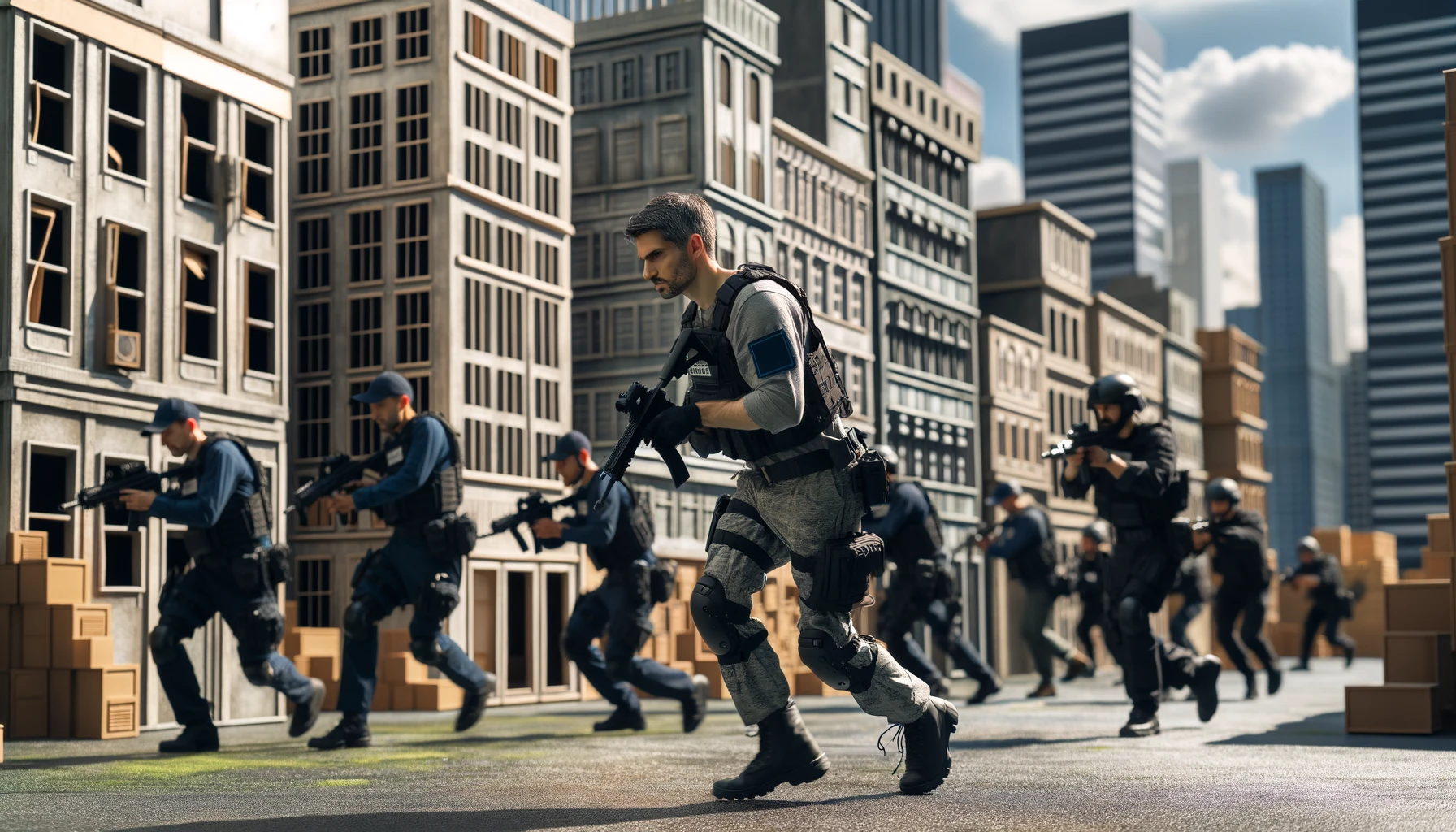 бот для обучения сотрудников охраны