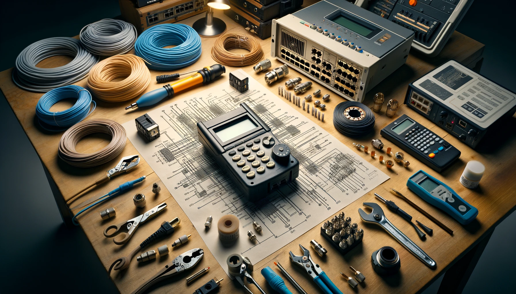 бот для монтажа телефонных сетей