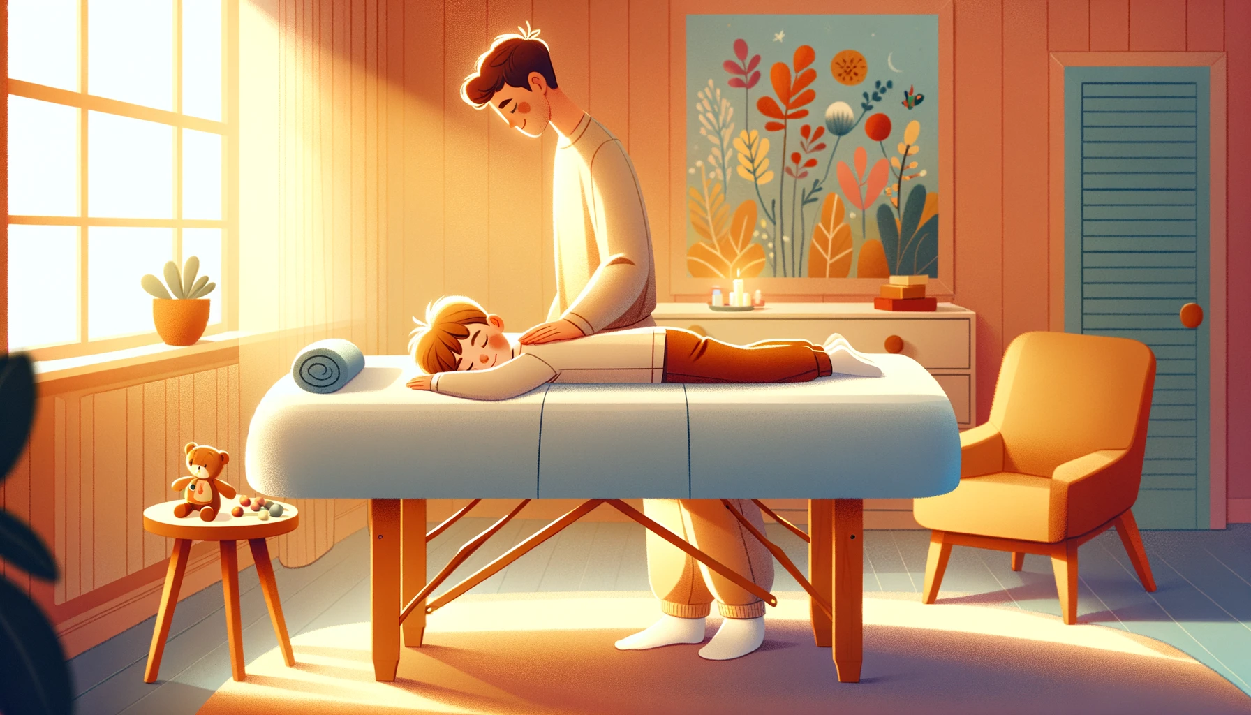 бот для массажа для детей