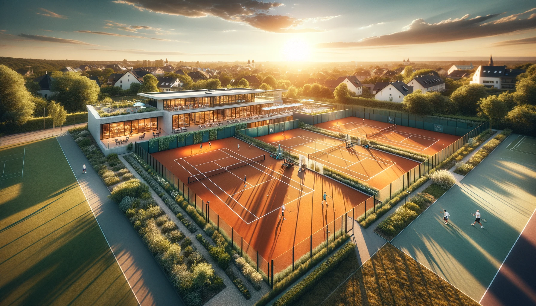 бот для теннисного клуба, корта