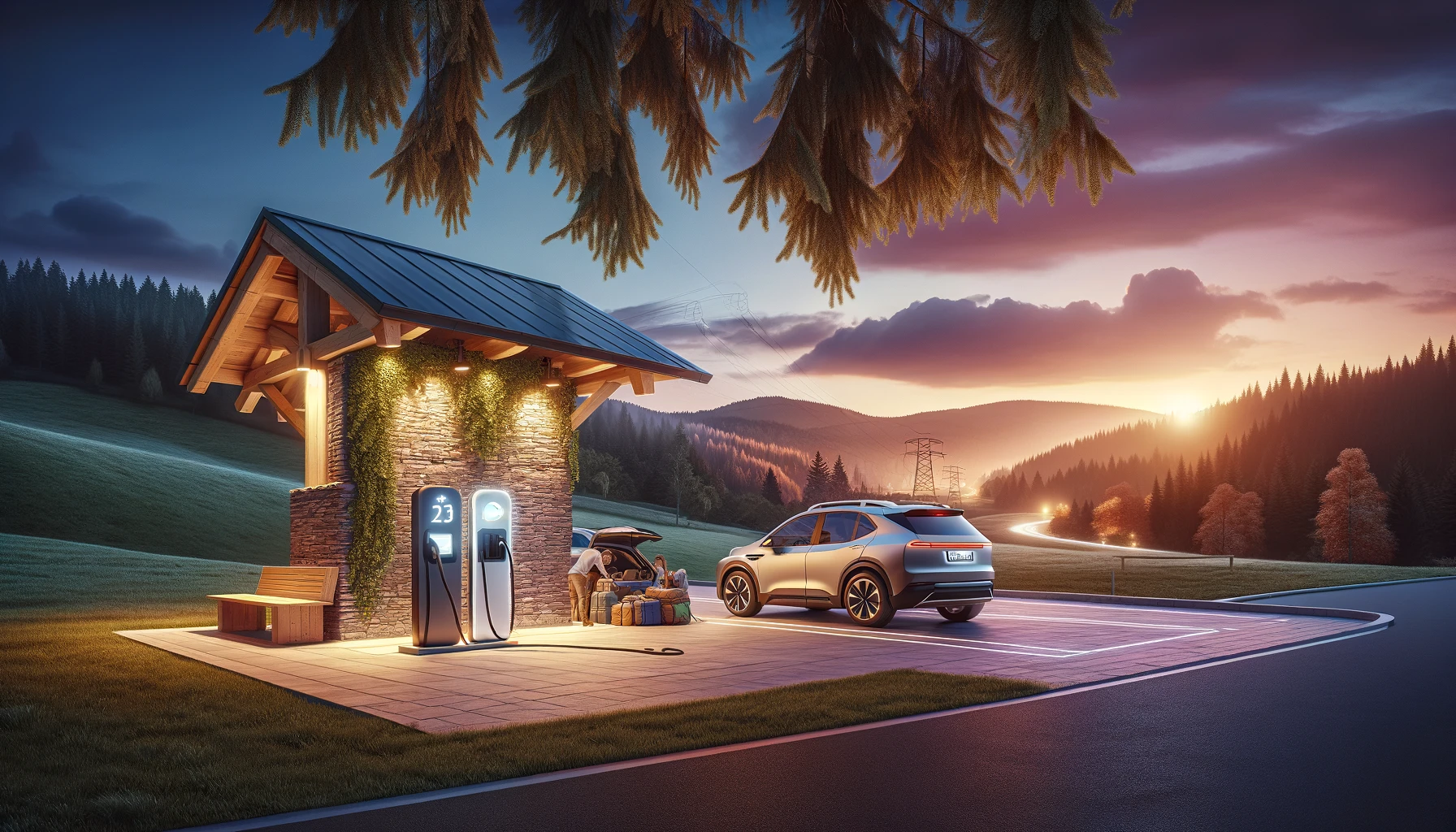 бот для станции зарядки автомобилей