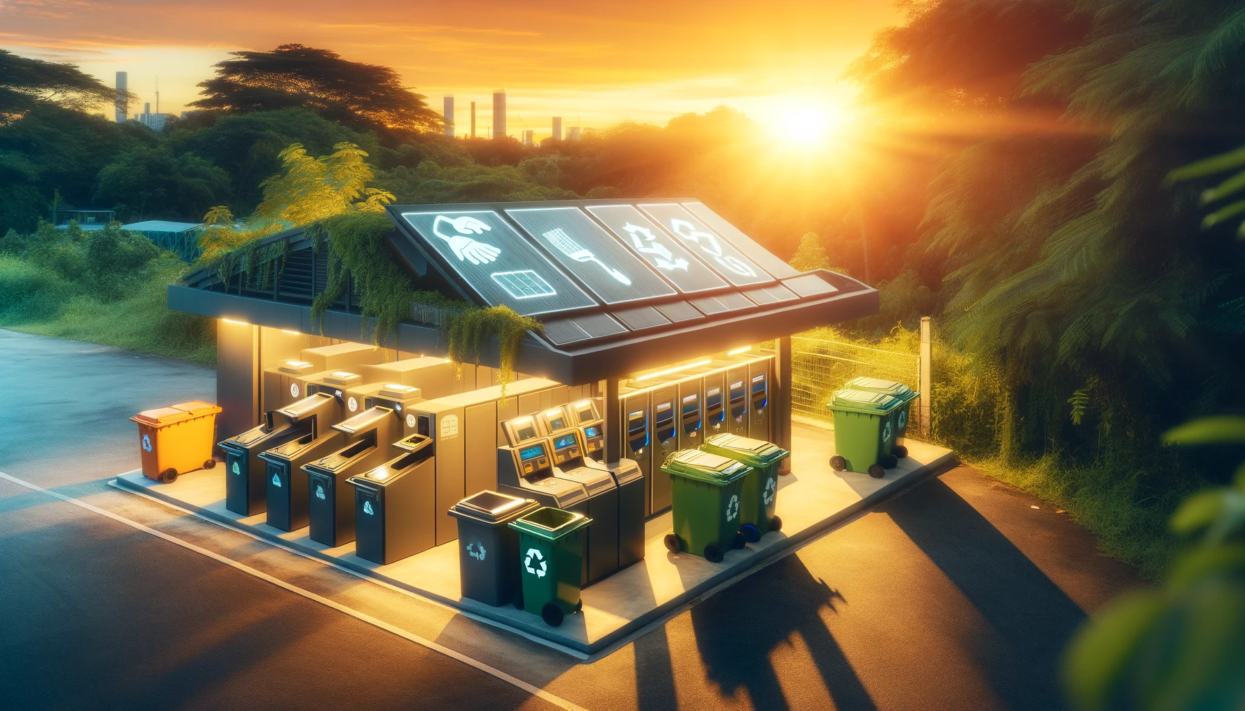 бот для вывоза мусора и отходов