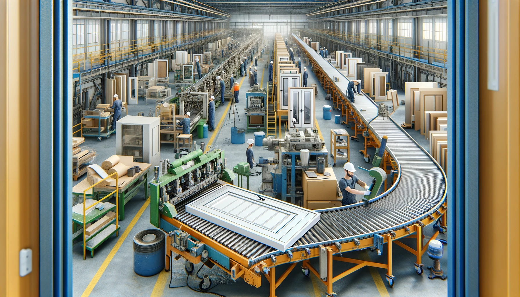 бот для производства и установки дверей