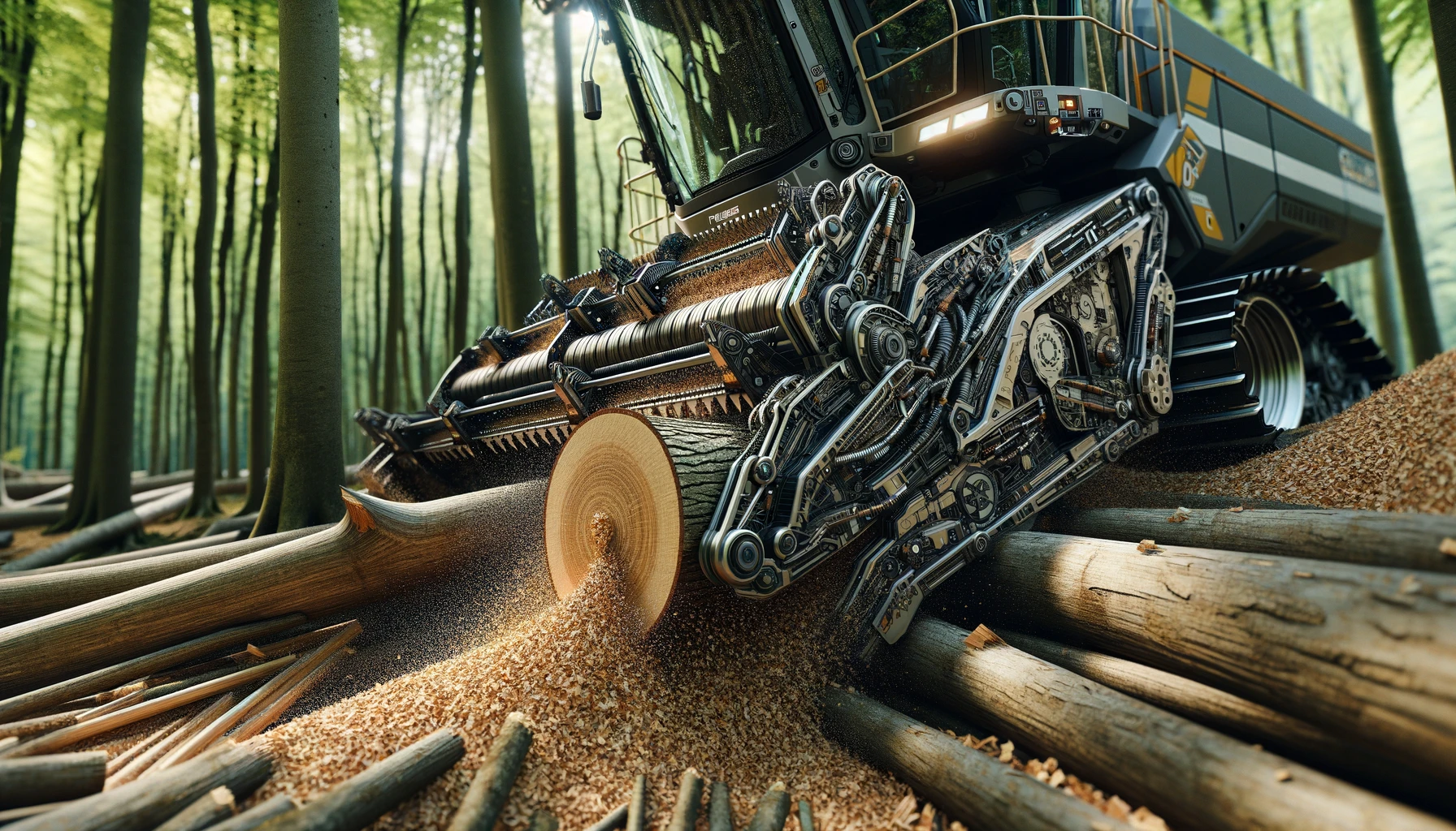 бот для лесозаготовительной техники