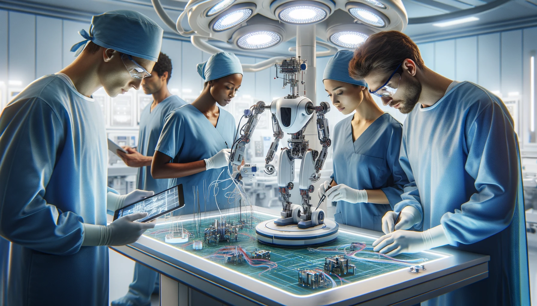 бот для ремонта медицинской техники