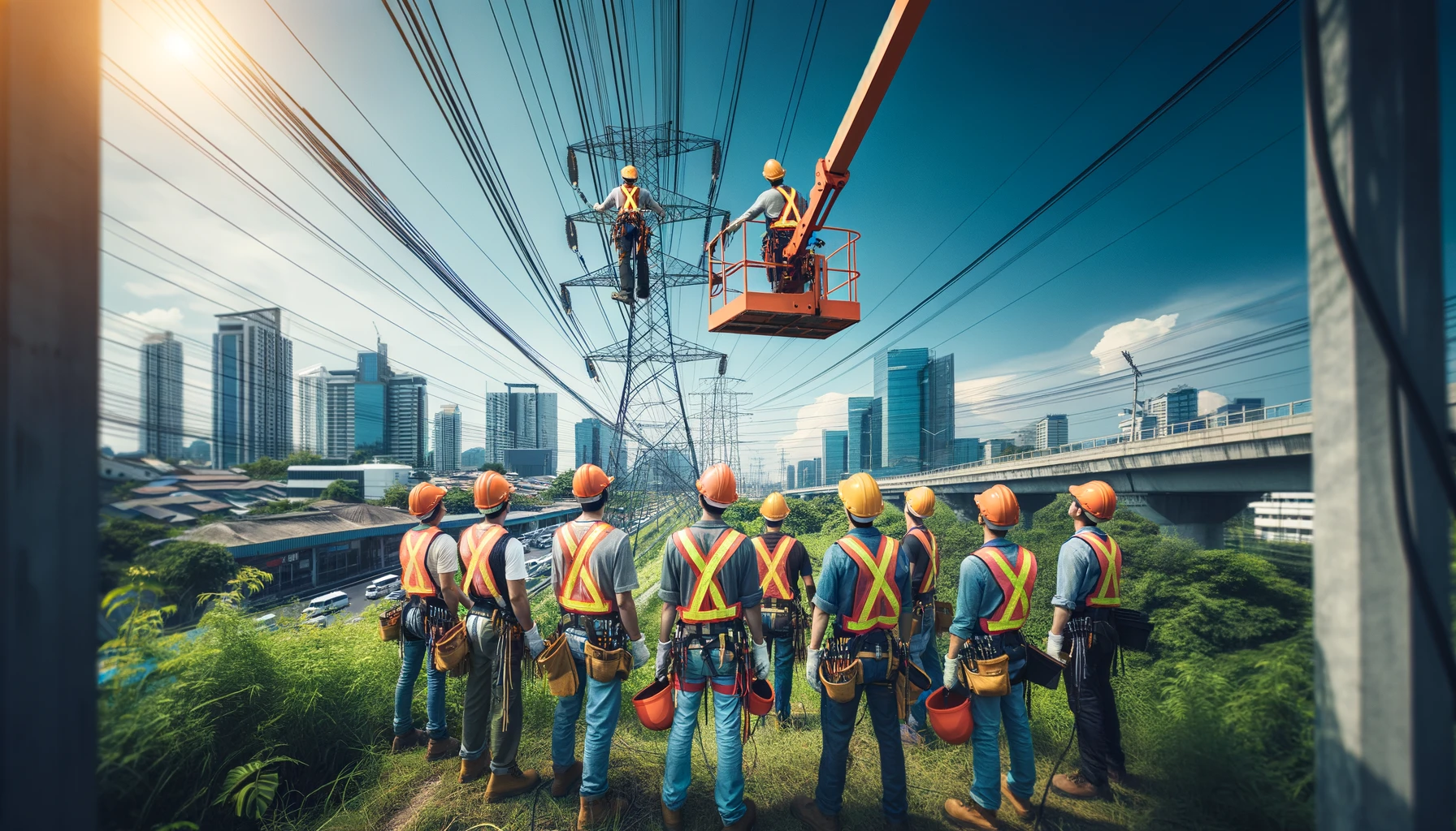 бот для обслуживания электросетей